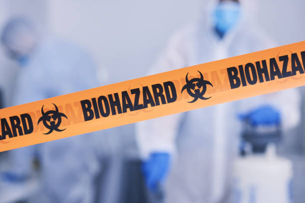 Professional Unattended Death Cleanup technician working in Russellville, IN
